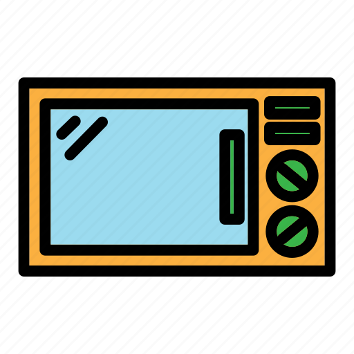 Microwave, electronics, microwave oven, kitchen appliance, appliance, oven, kitchen icon - Download on Iconfinder