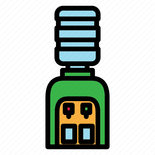 Electronic, water, drink, water cooler, dispenser, technology icon - Download on Iconfinder