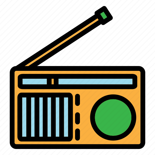 Radio, antenna, technology, communication, sound, speaker, device icon - Download on Iconfinder