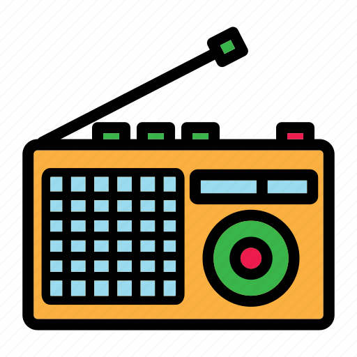 Radio, antenna, technology, communication, sound, speaker, device icon - Download on Iconfinder