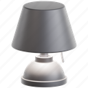 table lamp, lamp, light, furniture, electronic 