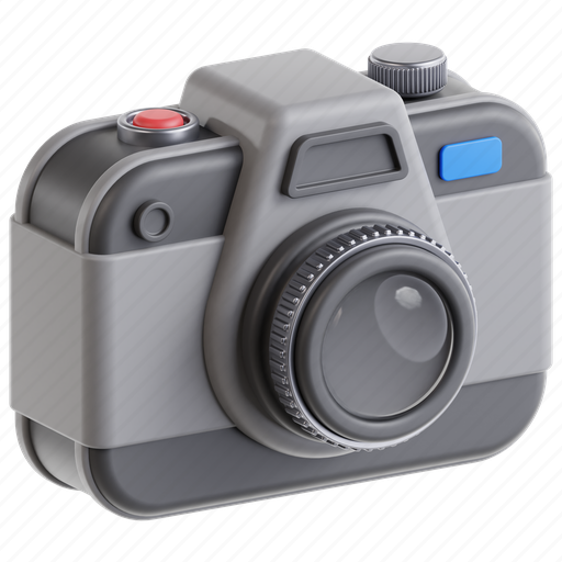 Camera, photography, picture, electronic 3D illustration - Download on Iconfinder
