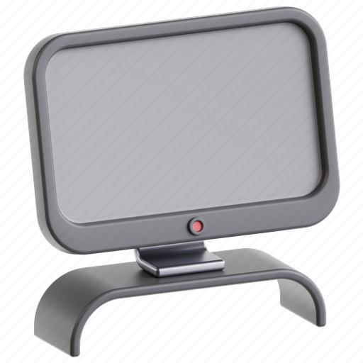 Monitor, desktop, display, computer, screen, electronic 3D illustration - Download on Iconfinder