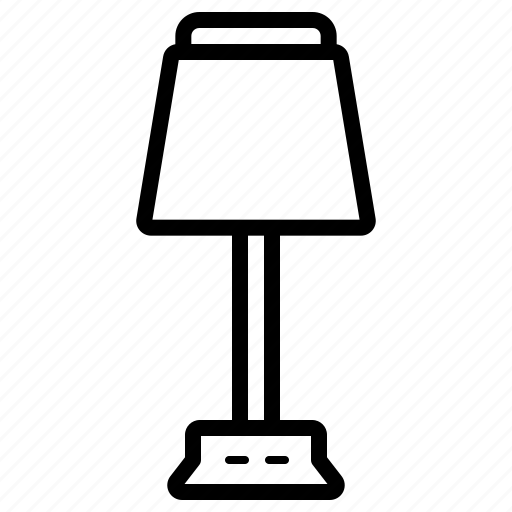 Table lamp, desklight, desklamp, lamp light, lighting icon - Download on Iconfinder
