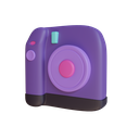 polaroid, camera, photography, photo, record, video, image, picture, 3d render 