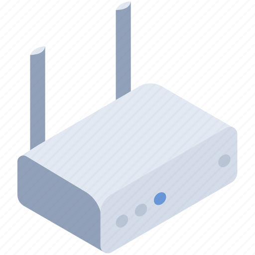 Modem, router, network, signal, hardware, device, wifi icon - Download on Iconfinder