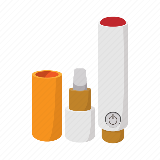 Cartoon, cigarette, electric, nicotine, plug, smoke, tobacco icon - Download on Iconfinder