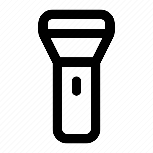 Torch, flashlight, electronics, light, torchlight icon - Download on Iconfinder
