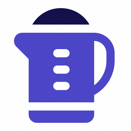 Kettle, electric, coffee, pot, kitchenware, hot, drink icon - Download on Iconfinder