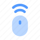 wireless, mouse, connection, computer
