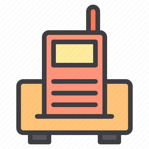 Device, electronic, mobile, radio, technology icon - Download on Iconfinder