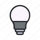 bulb, light, lamp, lightbulb