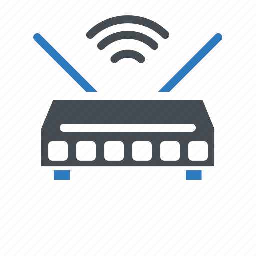 Devices, electronic, modem, router icon, wifi, wirelesss icon icon - Download on Iconfinder