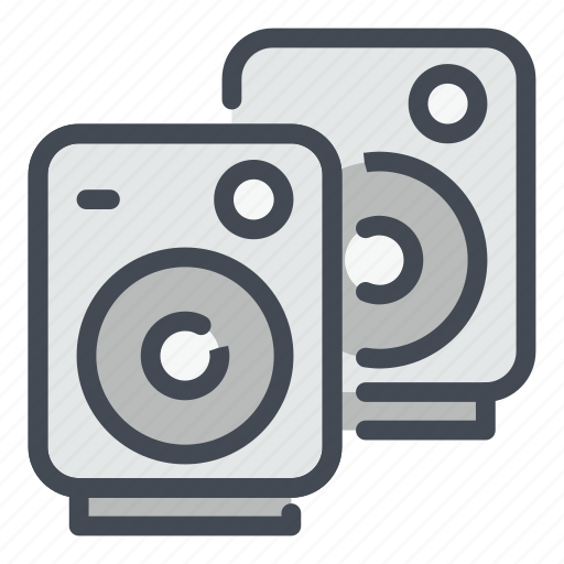 Speaker, sound, music, play, multimedia, media, audio icon - Download on Iconfinder
