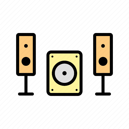 Music system, speaker, loudspeaker icon - Download on Iconfinder