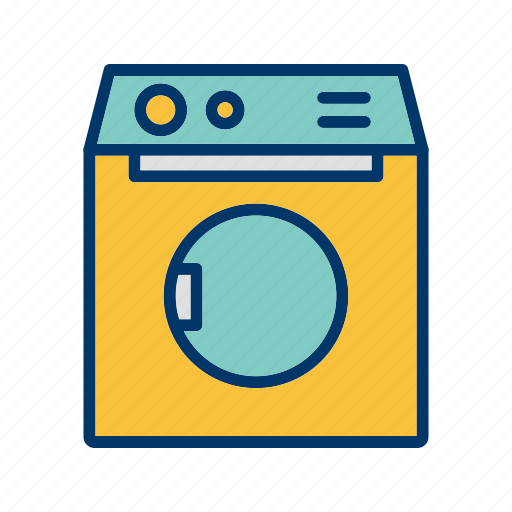 Laundry, washing, washing machine icon - Download on Iconfinder
