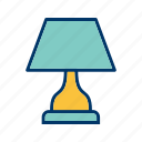 bulb, lamp, table lamp