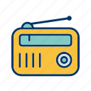 radio, radio set, fm radio