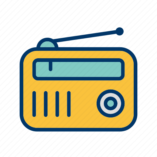 Radio, radio set, fm radio icon - Download on Iconfinder