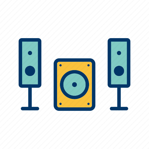 Speaker, music system icon - Download on Iconfinder