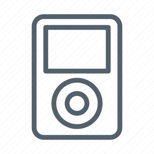 Audio, electronic, ipod, music icon - Download on Iconfinder