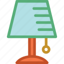 bedside lamp, electric lamp, lamp, lamp light, table lamp 