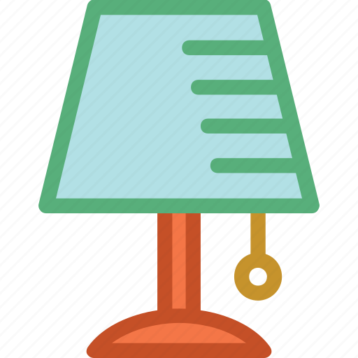 Bedside lamp, electric lamp, lamp, lamp light, table lamp icon - Download on Iconfinder