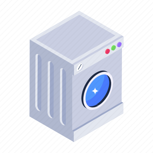 Automatic washer, washing machine, laundry machine, electrical appliance, home appliance icon - Download on Iconfinder