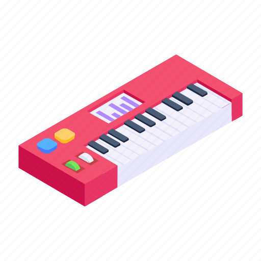 Musical keyboard, piano, electrical instrument, keyboard synthesizer, synth icon - Download on Iconfinder