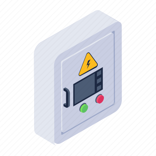 Changeover, breaker button, breaker panel, on off button, circuit breaker button icon - Download on Iconfinder