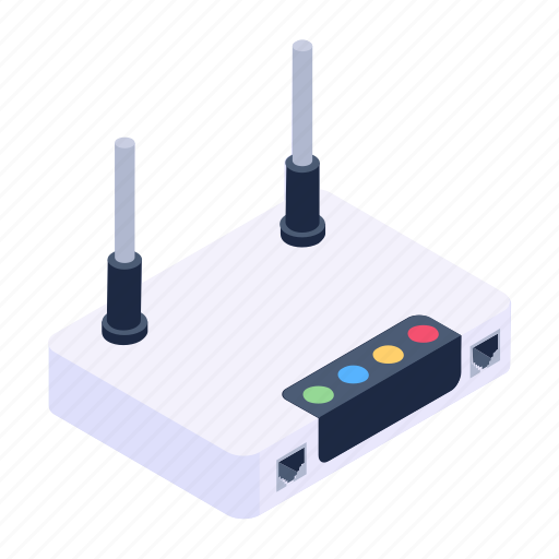 Network router, wireless router, network hub, wifi router, modem icon - Download on Iconfinder
