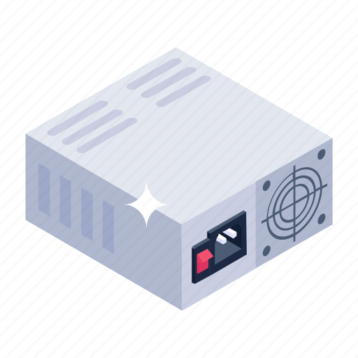 Power supply unit, psu, electrical equipment, supply unit, electronics icon - Download on Iconfinder