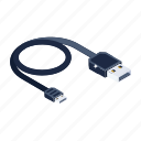 sound cable, speaker cable, audio cable, audio jack, audio connector 