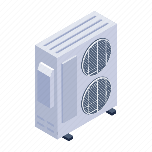 Window ac, air cooler, electronic fan, evaporative cooling, electronic appliance icon - Download on Iconfinder