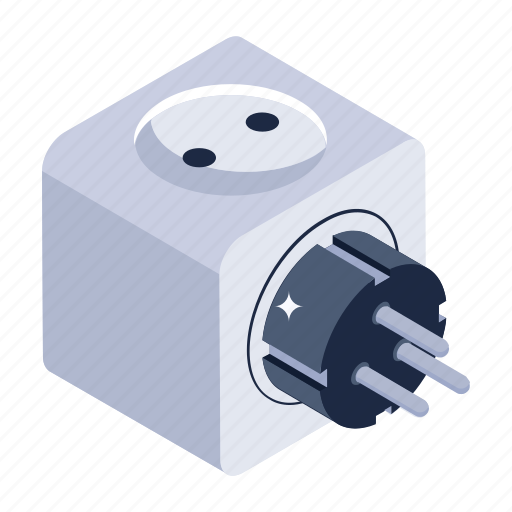 Plug, power plug, power supply, power cord, three pronged power icon - Download on Iconfinder