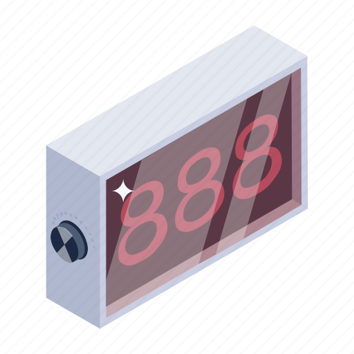 Digital clock, digital alarm, digital timer, countdown clock, clock icon - Download on Iconfinder
