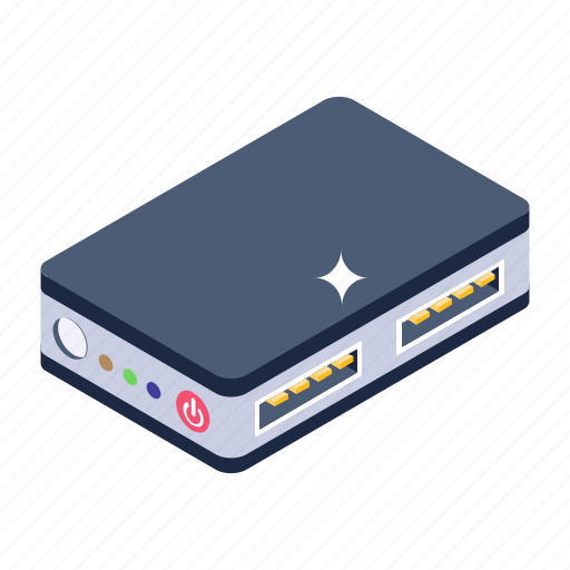 Network hub, network switch, ethernet switch, ethernet port, switch router icon - Download on Iconfinder
