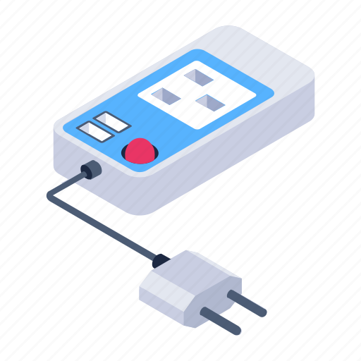 Extension cord, extension lead, extension wire, power extension, power supply icon - Download on Iconfinder