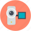 camcorder, camera, handy cam, video camera, video recording 
