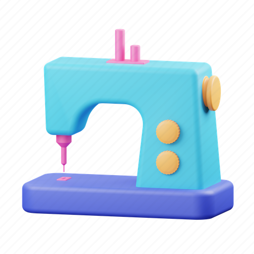 Sewing, machine 3D illustration - Download on Iconfinder