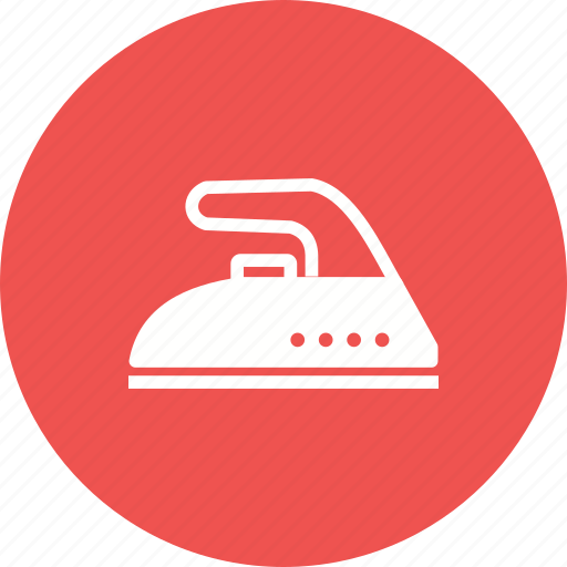 Appliance, domestic, electric, iron, ironing, steam, work icon - Download on Iconfinder