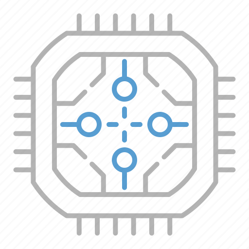 Abstract, circuit, technology icon - Download on Iconfinder