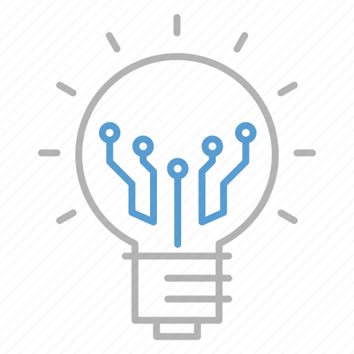 Bulb, circuit, idea, solution, technology icon - Download on Iconfinder