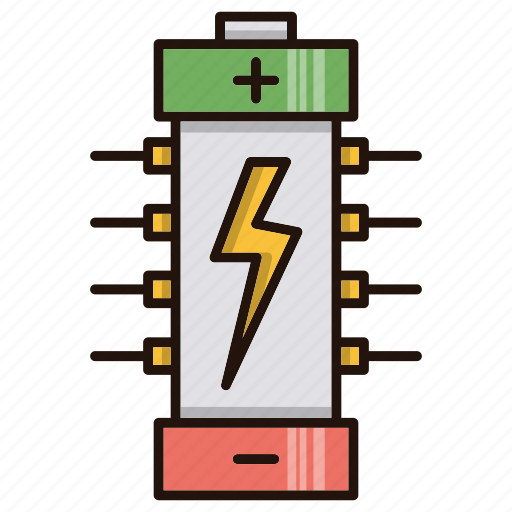 Battery, circuit, electronics, power, processor icon - Download on Iconfinder