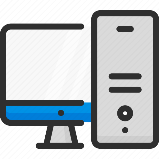 Computer, device, electronic, gadget, monitor, pc icon - Download on Iconfinder