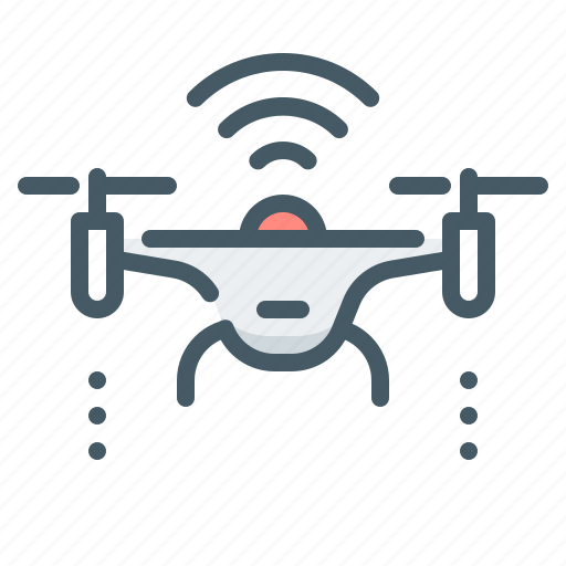 Drone, quadcopter, quadrocopter, robot icon - Download on Iconfinder