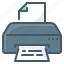 electronic, print, printer 