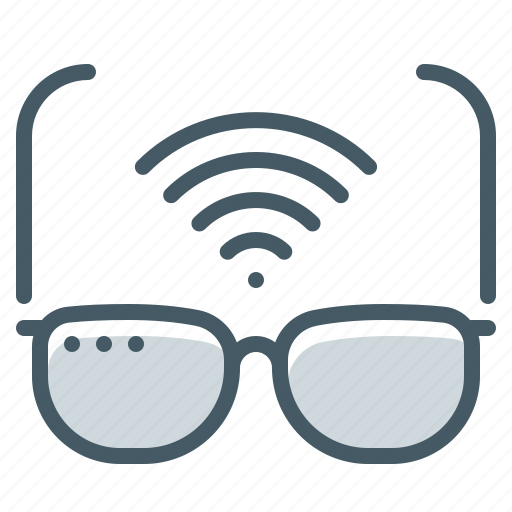 Device, electronic, gadget, glasses, smart icon - Download on Iconfinder