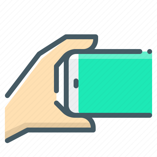 Hand, mobile, phone, smartphone icon - Download on Iconfinder