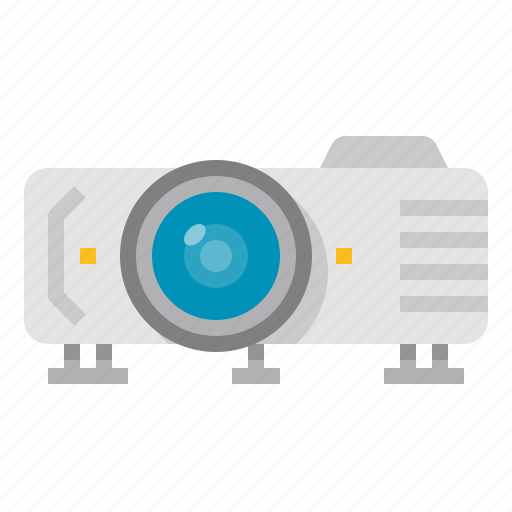 Devices, electronics, presentation, projection, projector icon - Download on Iconfinder